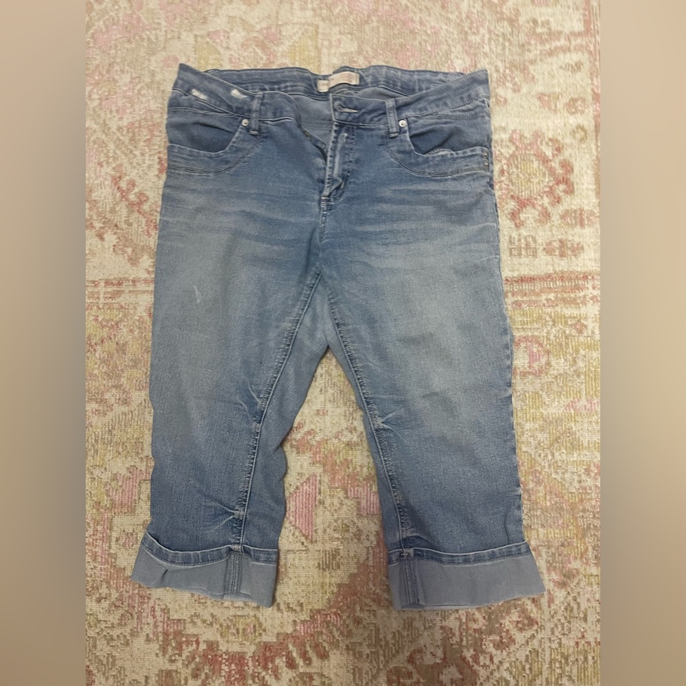 ‼️4/$20‼️ No Boundaries Light Blue Cropped Jeans